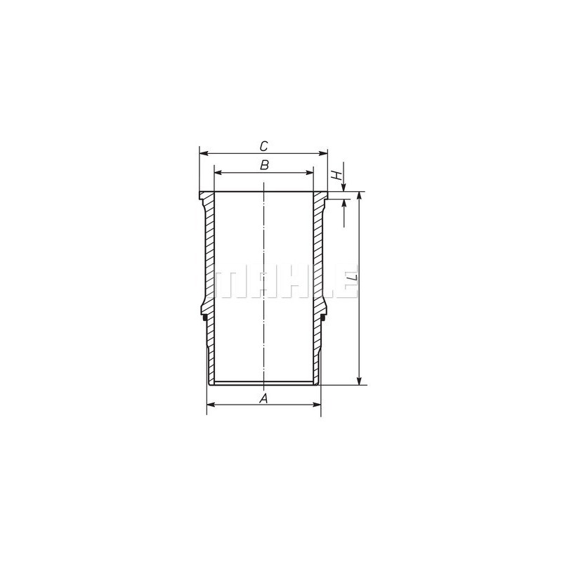 Chemise de cylindre MAHLE