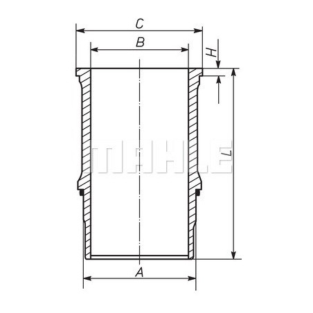 Chemise de cylindre MAHLE
