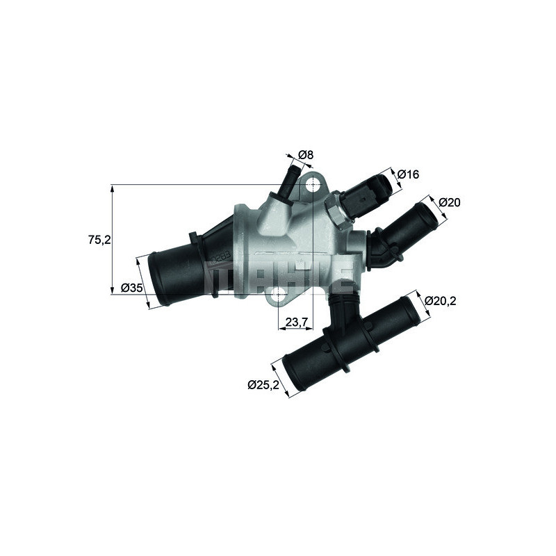 Thermostat d'eau MAHLE