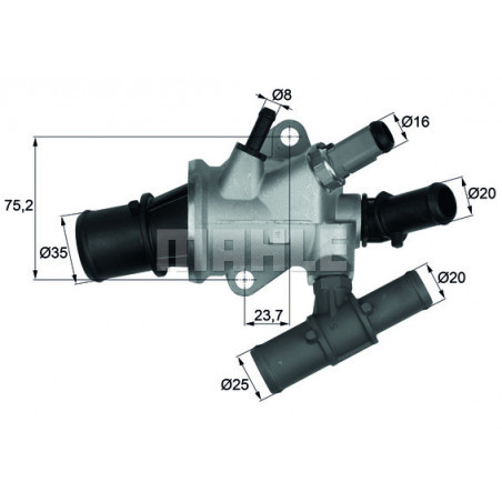 Thermostat d'eau MAHLE