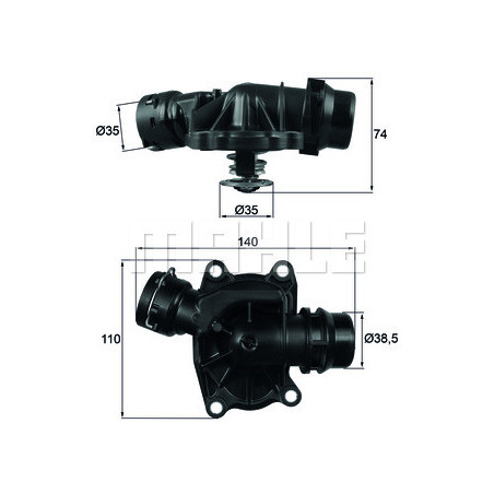 Thermostat d'eau MAHLE
