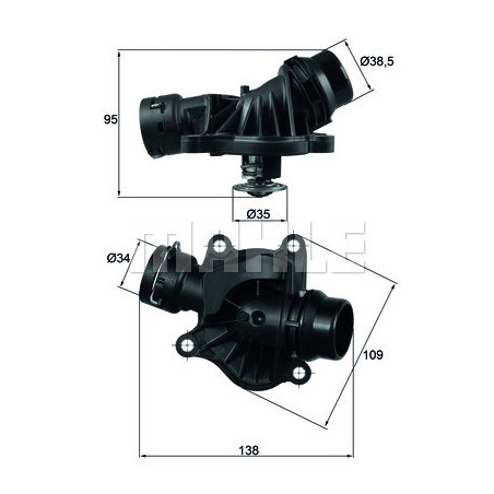 Thermostat d'eau MAHLE