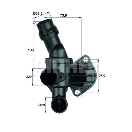 Thermostat d'eau MAHLE
