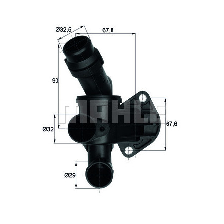 Thermostat d'eau MAHLE