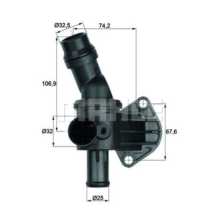 Thermostat d'eau MAHLE