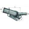 Thermostat d'eau MAHLE