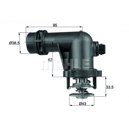 Thermostat d'eau MAHLE