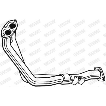 Tuyau d'échappement WALKER