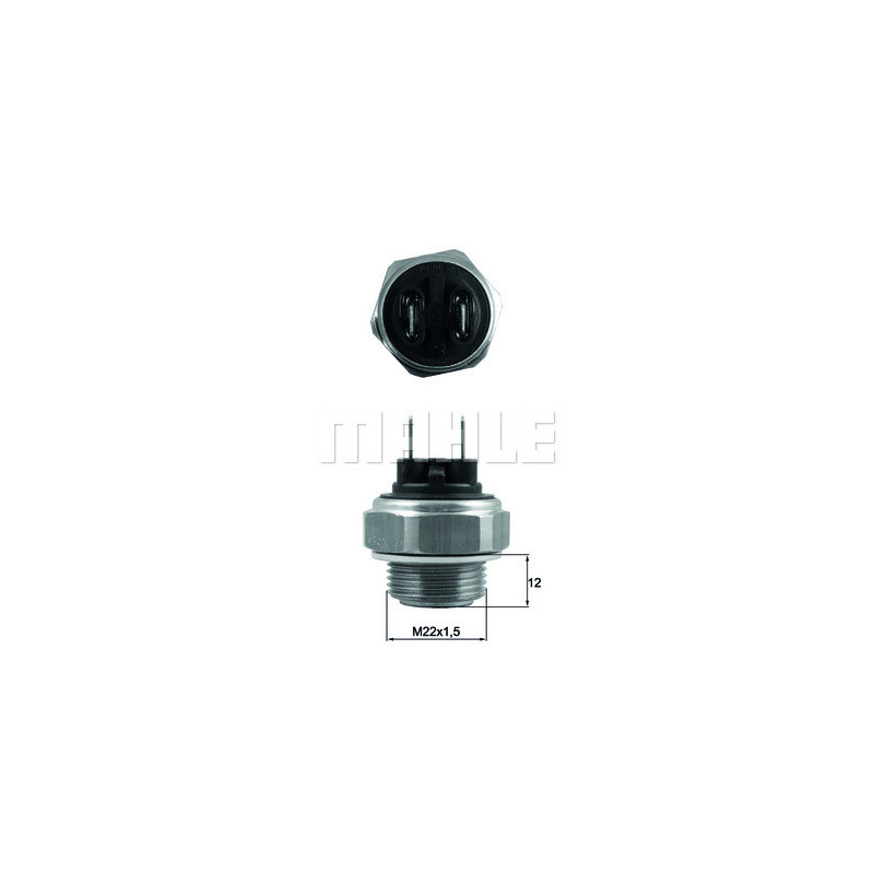 Interrupteur de température (ventilateur radiateur) MAHLE