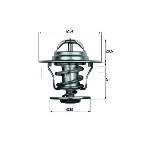 Thermostat d'eau MAHLE