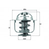Thermostat d'eau MAHLE