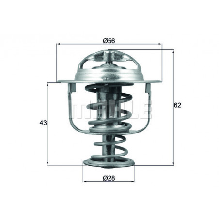 Thermostat d'eau MAHLE