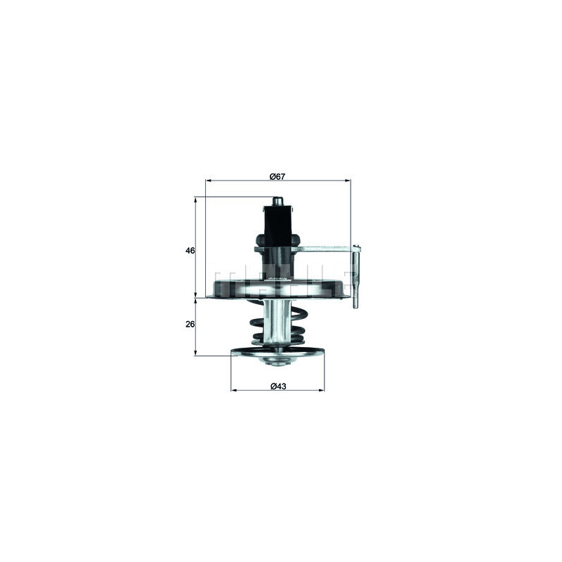 Thermostat d'eau MAHLE