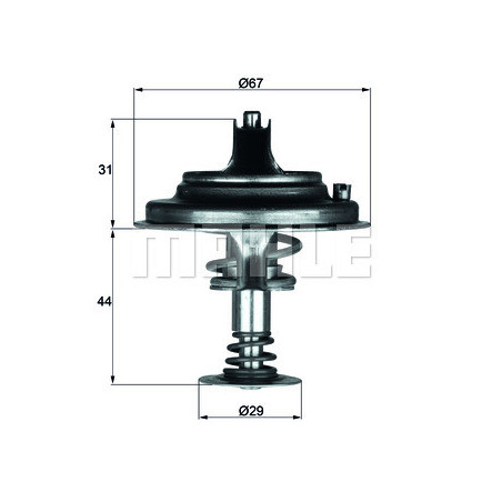 Thermostat d'eau MAHLE