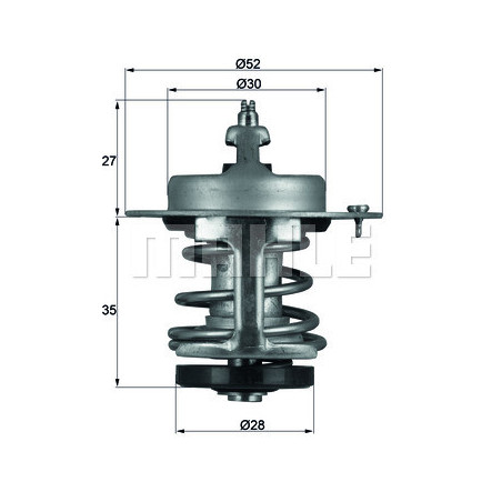 Thermostat d'eau MAHLE