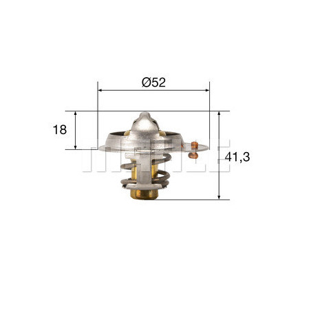 Thermostat d'eau MAHLE