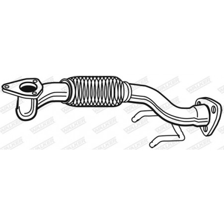Tuyau d'échappement WALKER