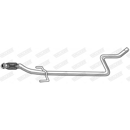 Tuyau d'échappement WALKER