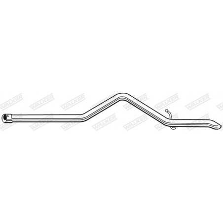 Tuyau d'échappement WALKER