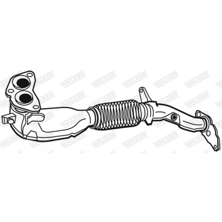 Tuyau d'échappement WALKER