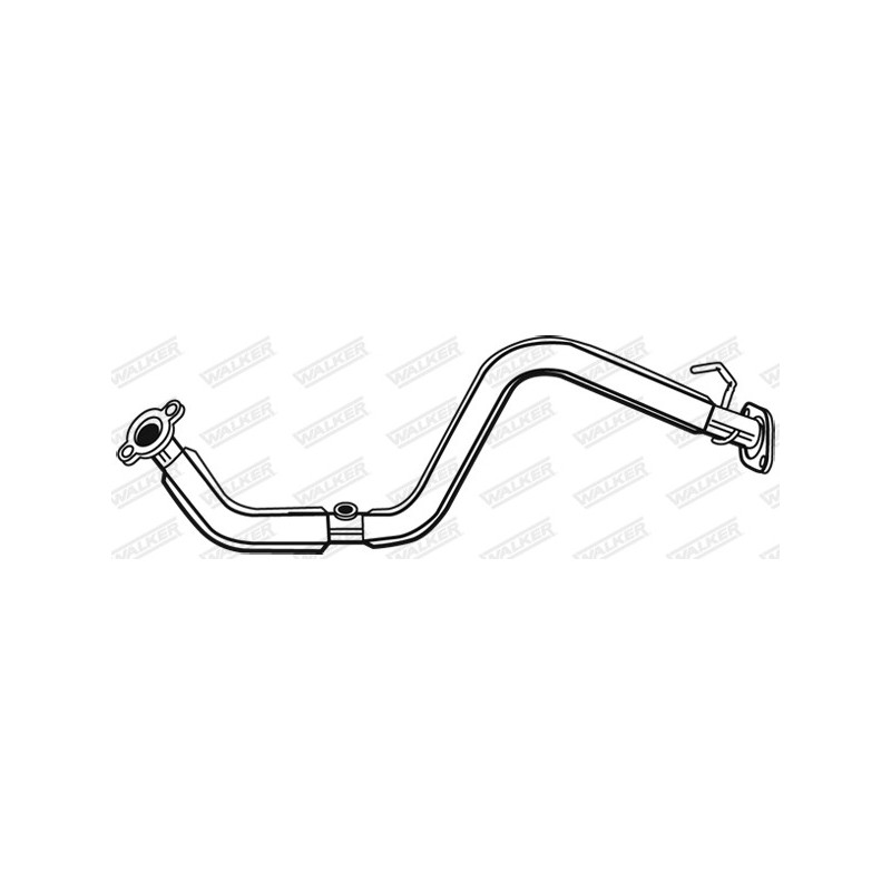 Tuyau d'échappement WALKER