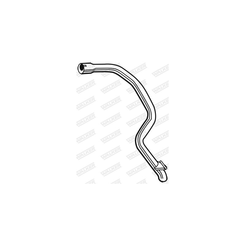 Tuyau d'échappement WALKER