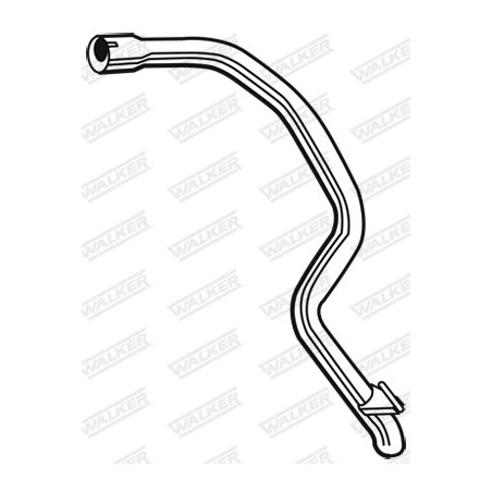 Tuyau d'échappement WALKER