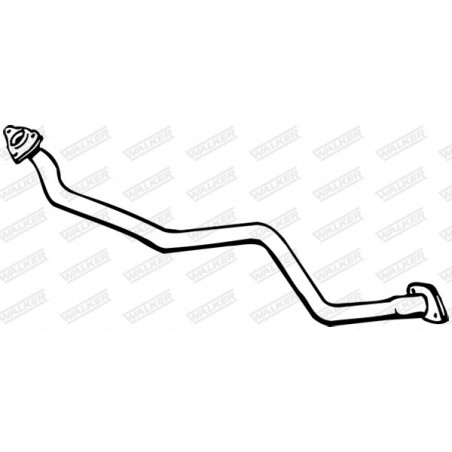 Tuyau d'échappement WALKER