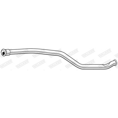 Tuyau d'échappement WALKER