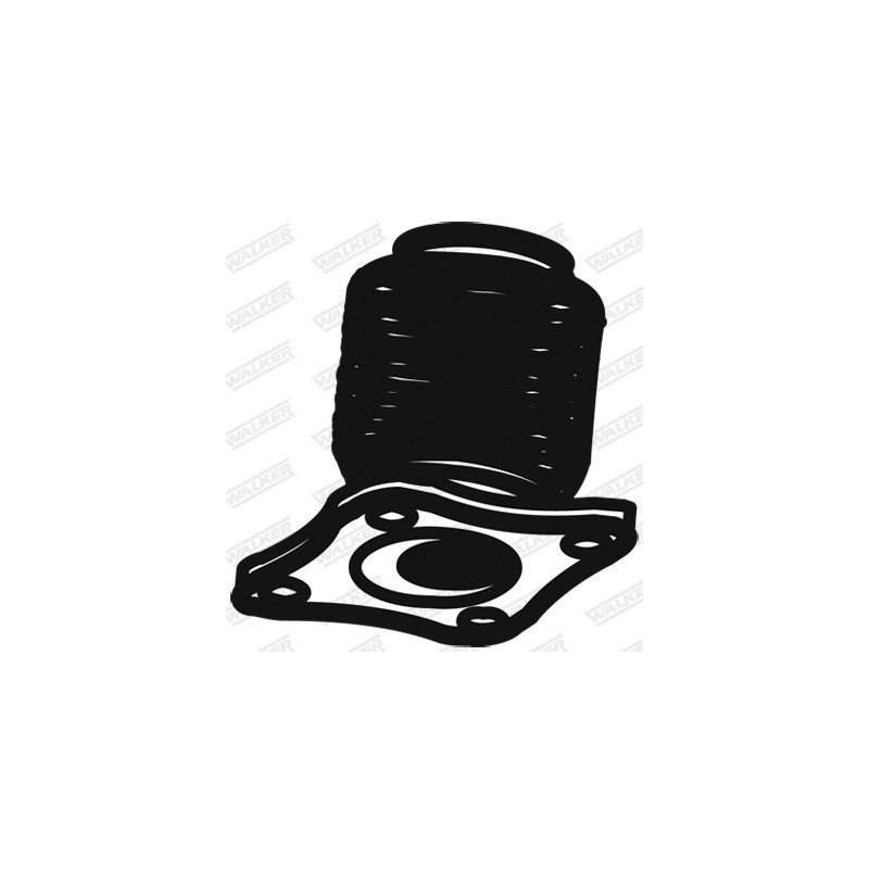 Tube ondulé (système d'échappement) WALKER