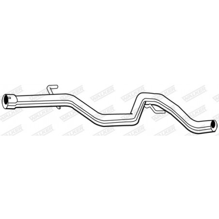 Tuyau d'échappement WALKER