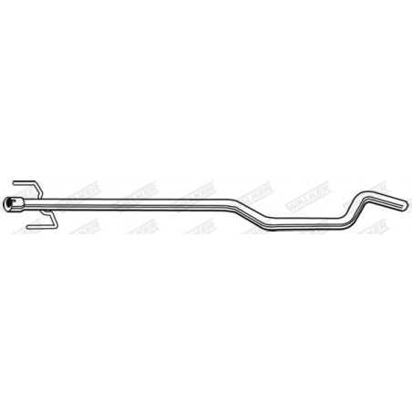 Tuyau d'échappement WALKER