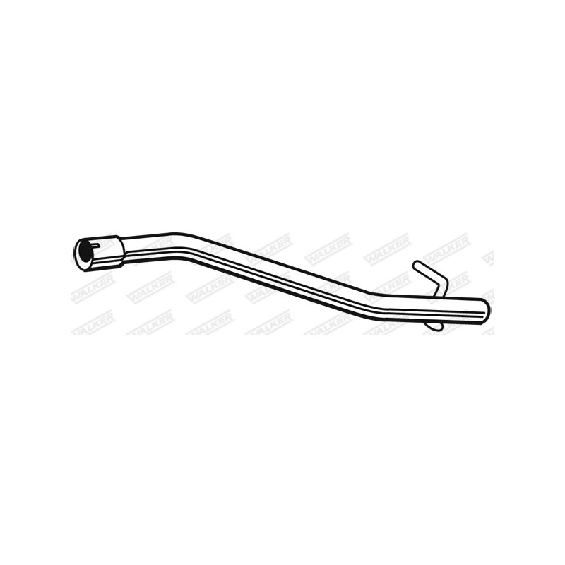 Tuyau d'échappement WALKER