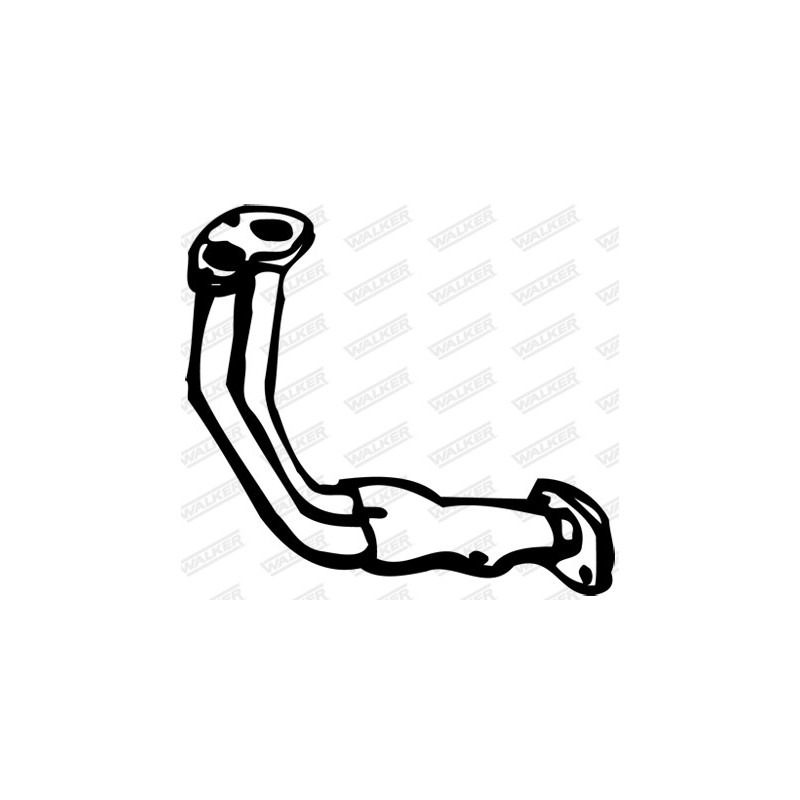 Tuyau d'échappement WALKER