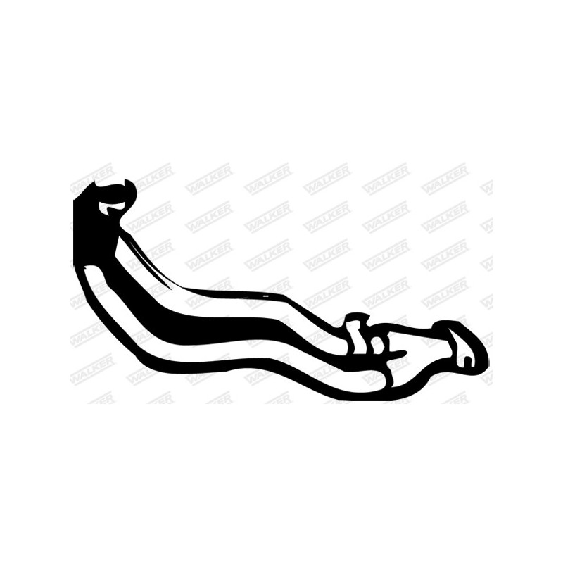 Tuyau d'échappement WALKER