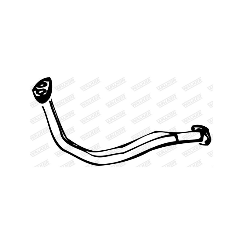 Tuyau d'échappement WALKER