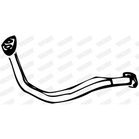 Tuyau d'échappement WALKER