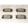 Jeu de quatre plaquettes de frein à disque FRIGAIR