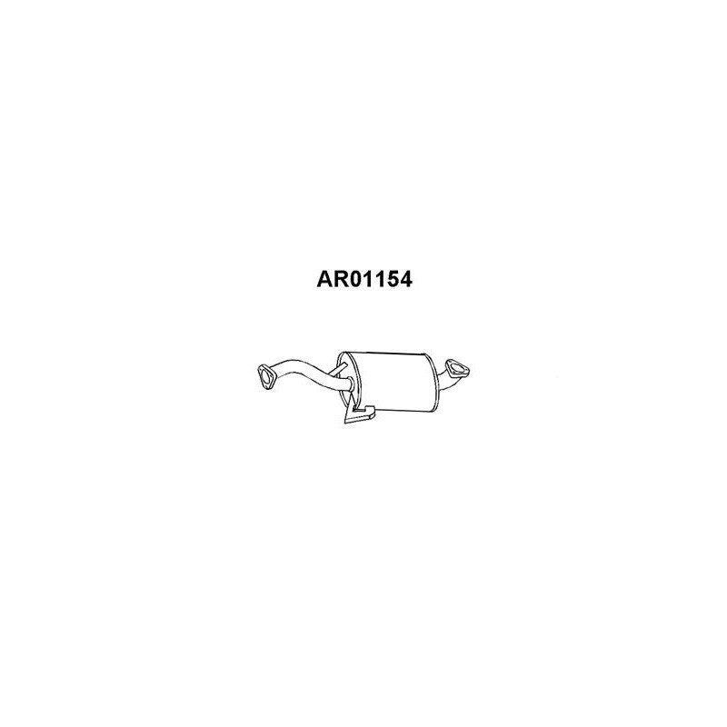 Silencieux intermédiaire VENEPORTE