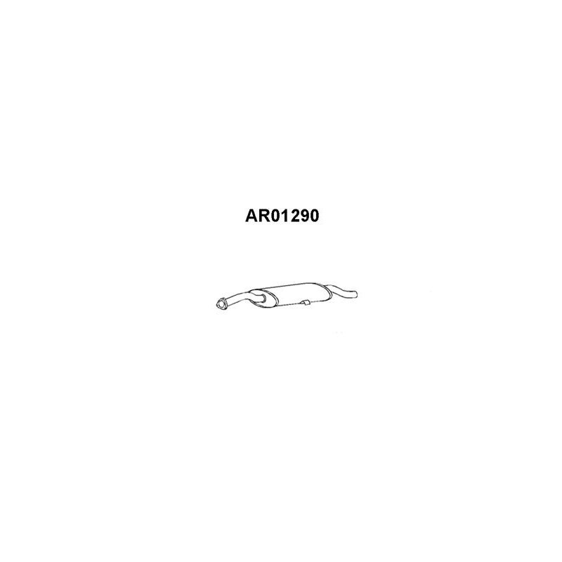 Silencieux arrière VENEPORTE