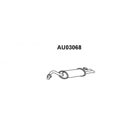 Silencieux arrière VENEPORTE