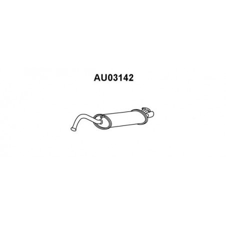 Silencieux arrière VENEPORTE