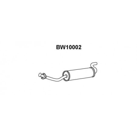 Silencieux arrière VENEPORTE