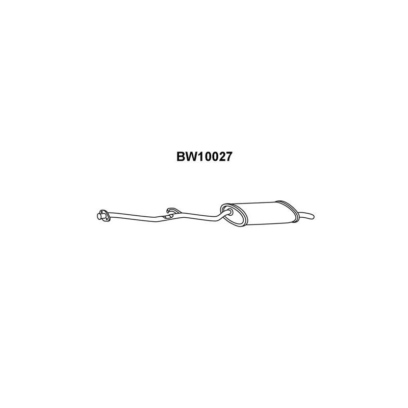 Silencieux arrière VENEPORTE