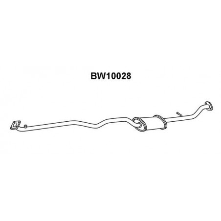 Silencieux avant VENEPORTE