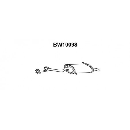 Silencieux arrière VENEPORTE