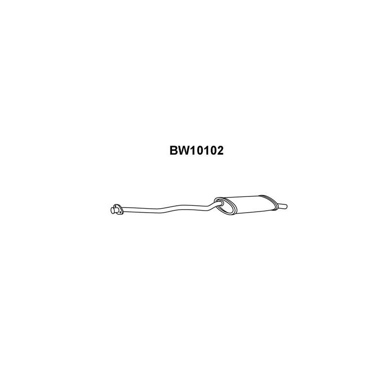 Silencieux arrière VENEPORTE