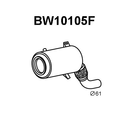Filtre à particules (échappement) VENEPORTE