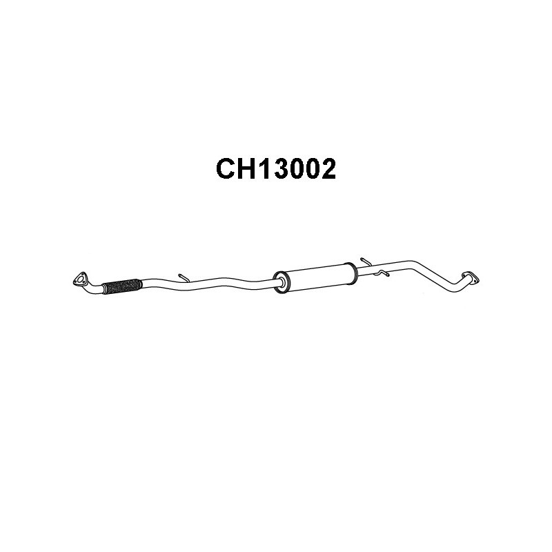 Silencieux avant VENEPORTE