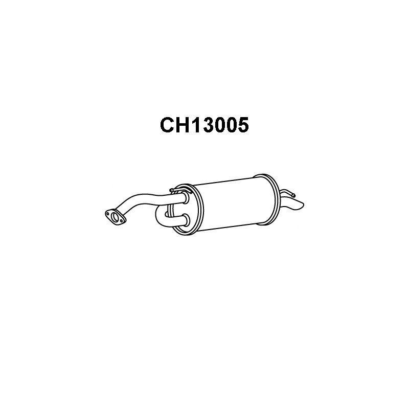 Silencieux arrière VENEPORTE